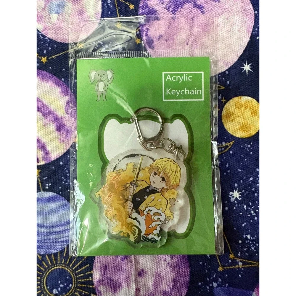 Demon Slayer Zenitsu Agatsuma Acrylic Keychain